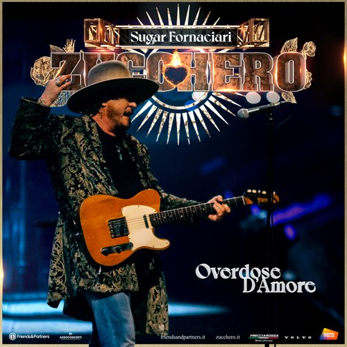 Zucchero Overdose D'Amore World Tour Stadio Franco Scoglio - Messina 30 giugno 2024 Biglietti