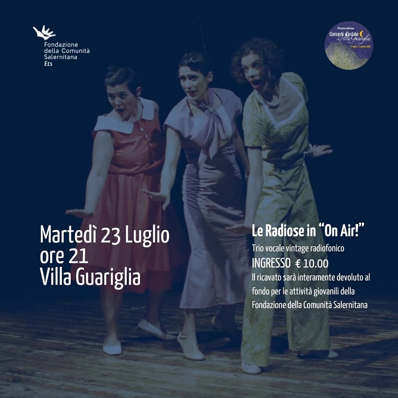 Le Radiose Villa Guariglia 23 luglio 2024 Biglietti
