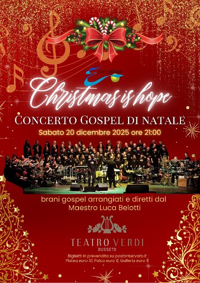 Christmas is hope | Concerto Gospel di Natale