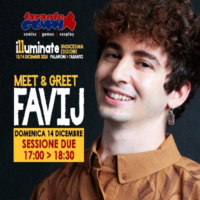 Meet e Greet FaviJ - Taranto Comix