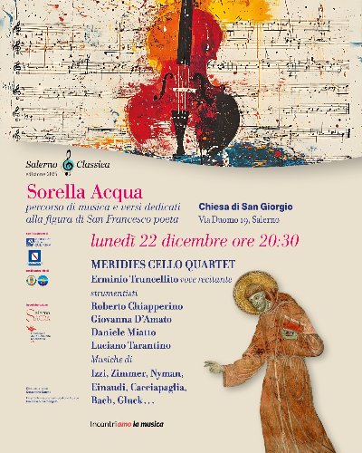 Sorella Acqua - Percorso di musica e versi dedicati alla figura di San Francesco poeta