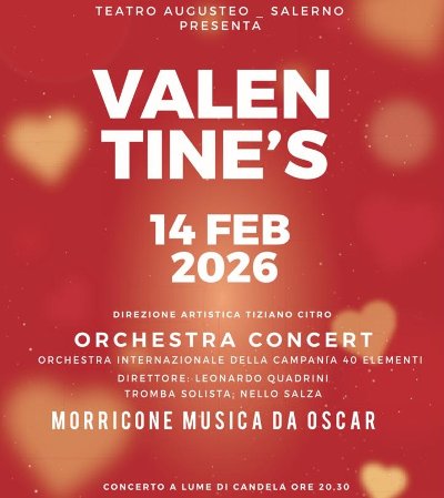 Valentine's | Orchestra concert - Morricone musica da oscar