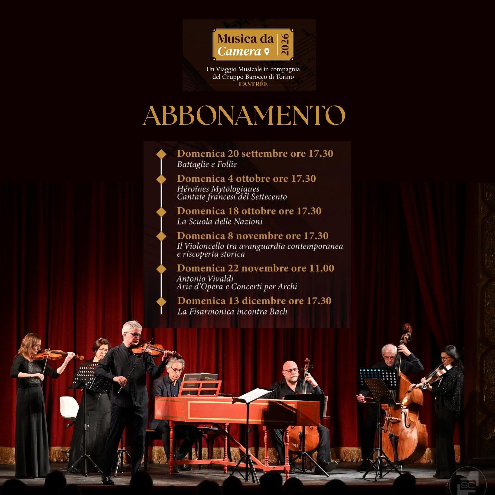 Abbonamento Musica da Camera 2026