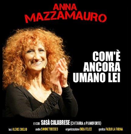 Anna Mazzamauro in Com'e ancora umano lei