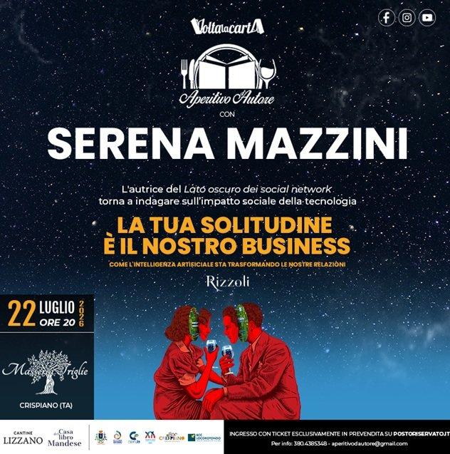 Aperitivo d'autore con Serena Mazzini