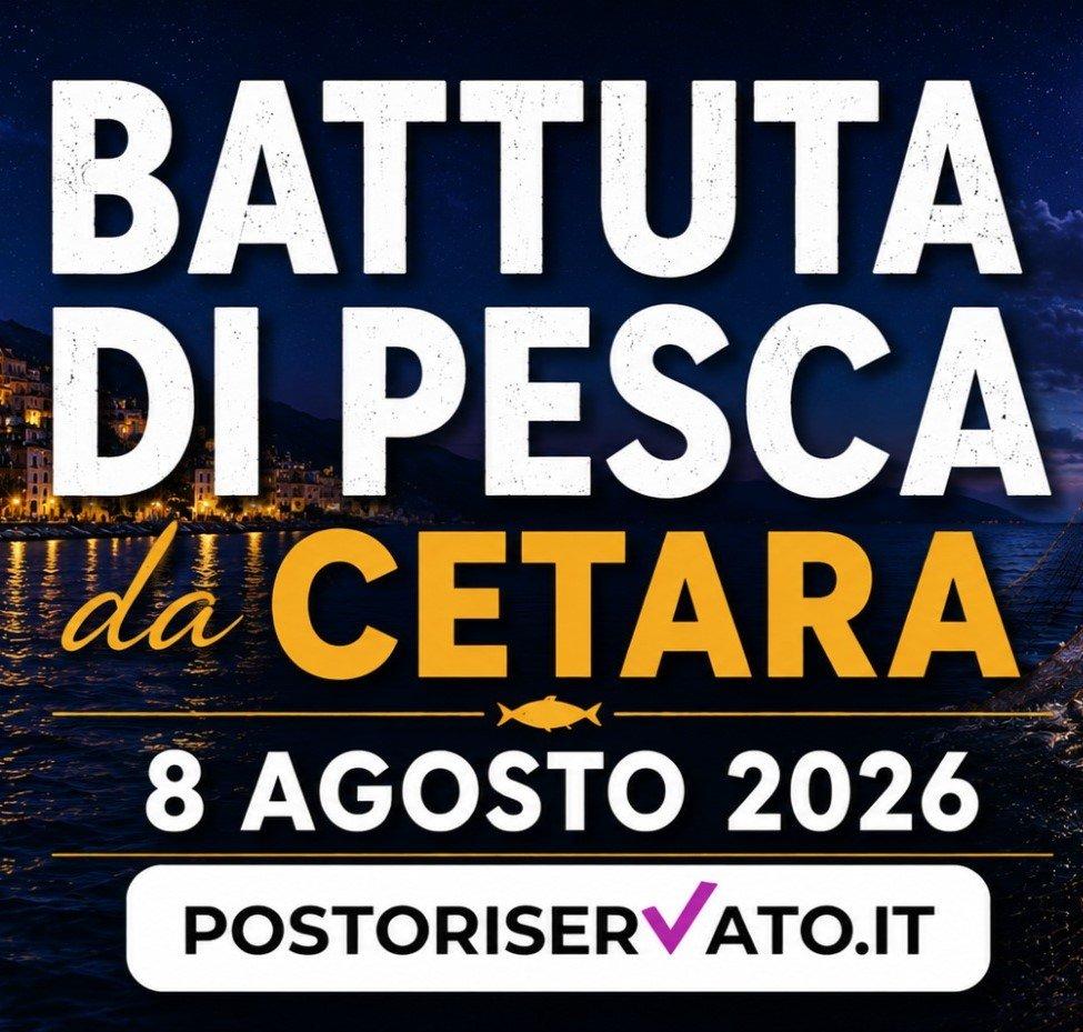 Battuta di pesca con le lampare - Partenza da Cetara