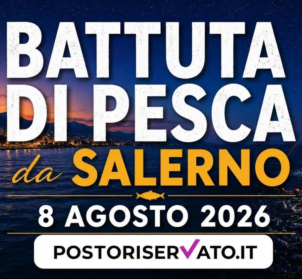 Battuta di pesca con le lampare - Partenza da Salerno