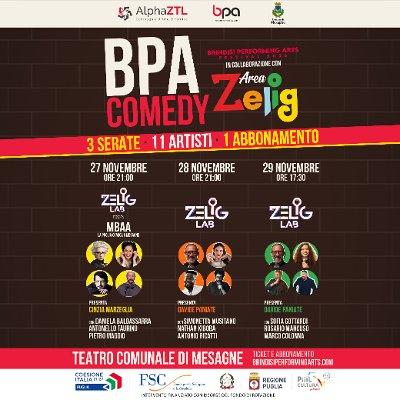 BPA Comedy 2026: Abbonamento 3 serate