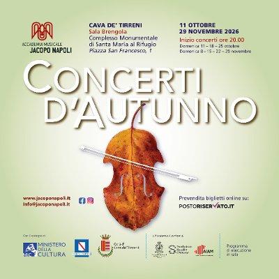 Carnet Concerti D'Autunno 2026