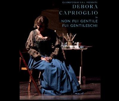 Debora Caprioglio in Non fui gentile fui Gentileschi