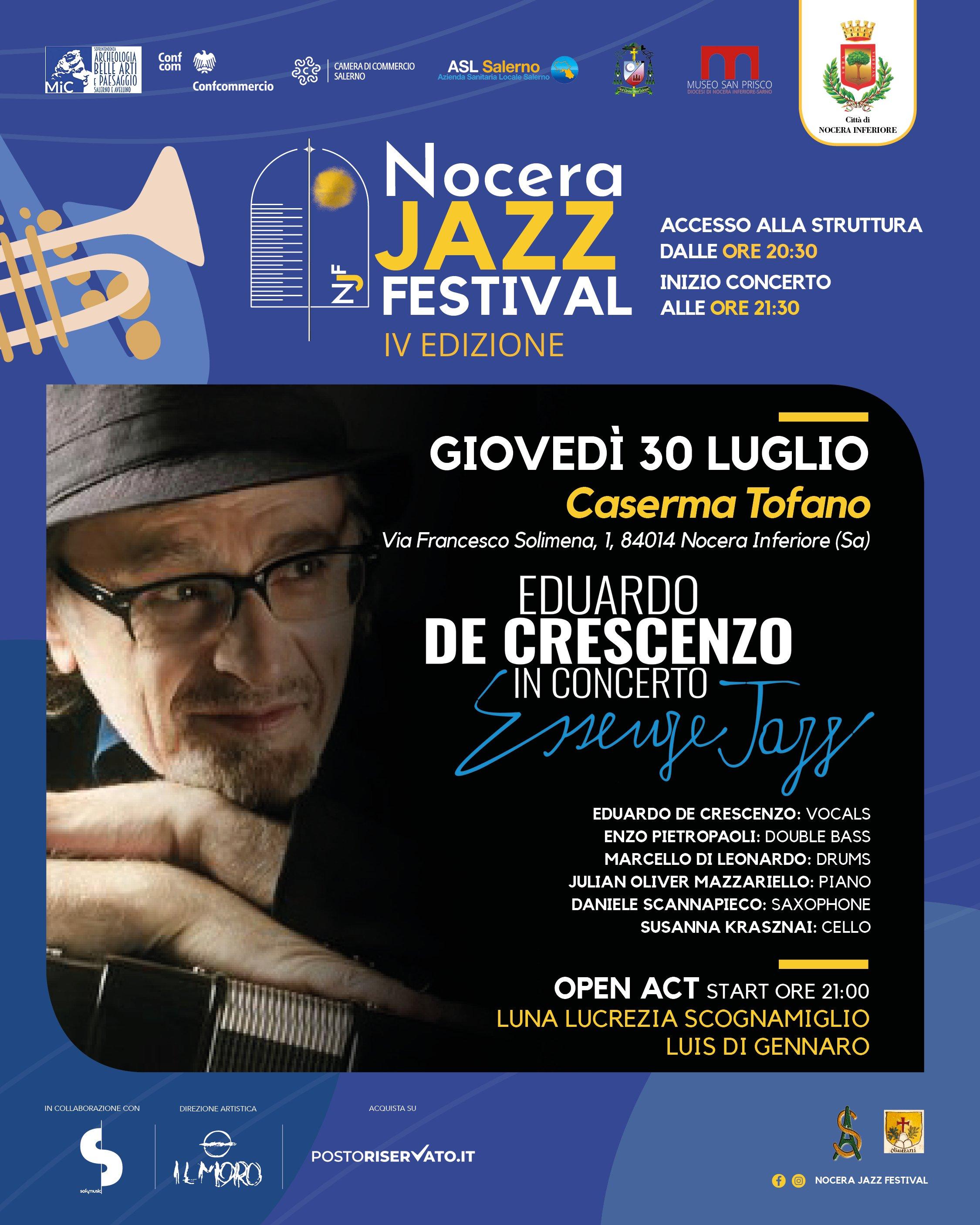 Eduardo De Crescenzo | Nocera Jazz Festival