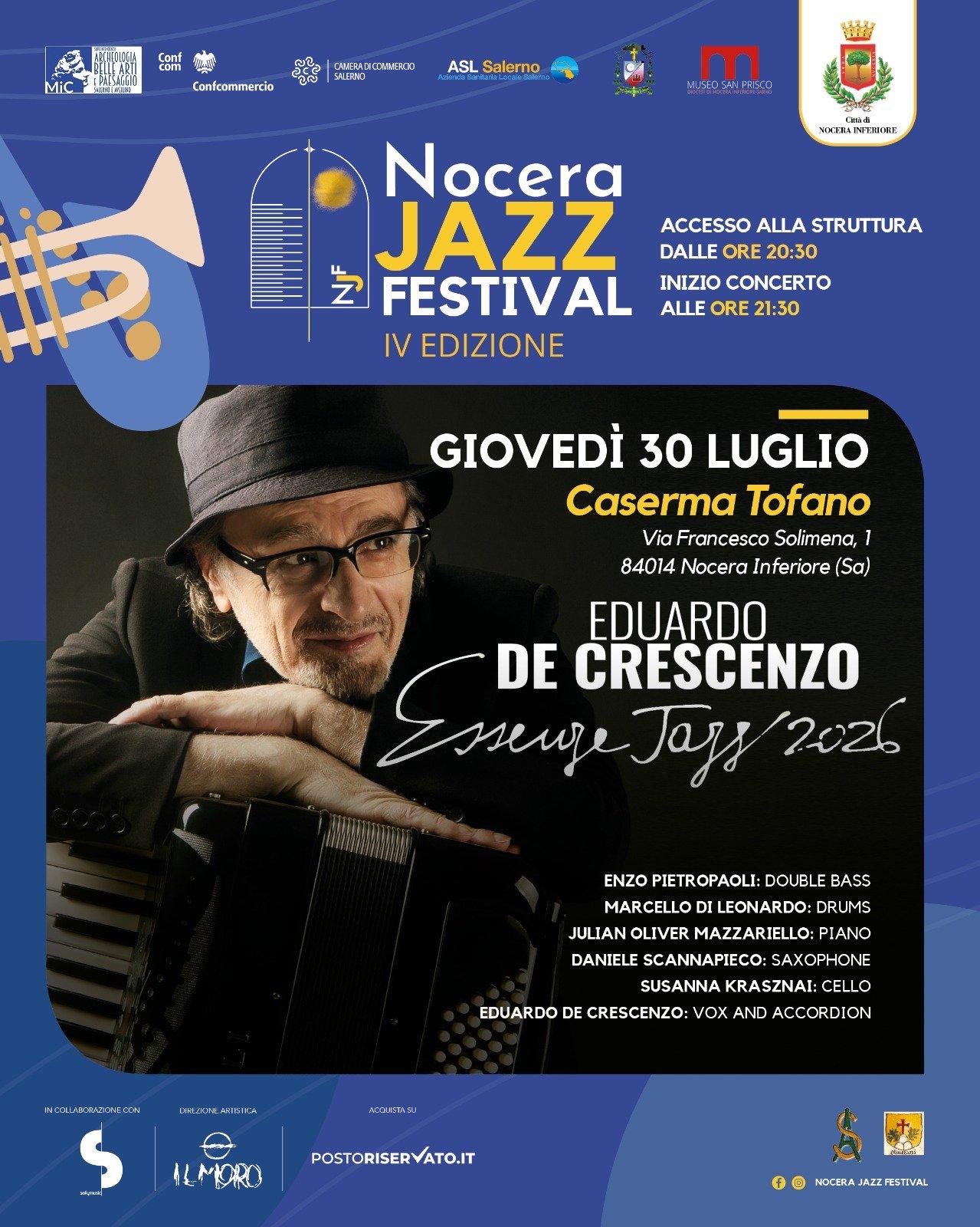 Eduardo De Crescenzo | Nocera Jazz Festival
