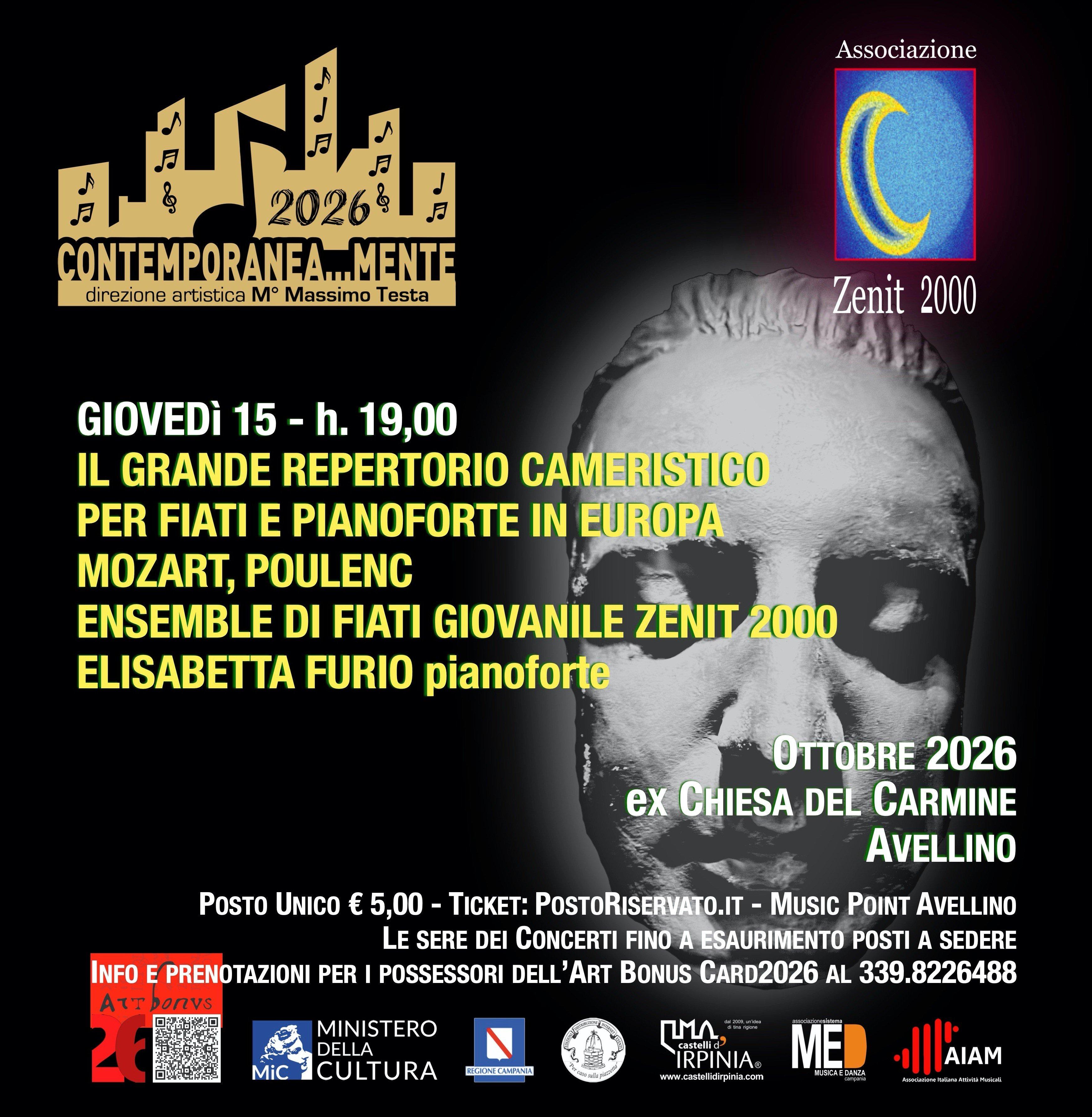 Il grande repertorio cameristico per fiati e pianoforte in Europa