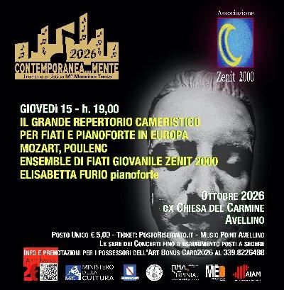 Il grande repertorio cameristico per fiati e pianoforte in Europa