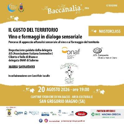 Il gusto del territorio - Vini e formaggi in dialogo sensoriale