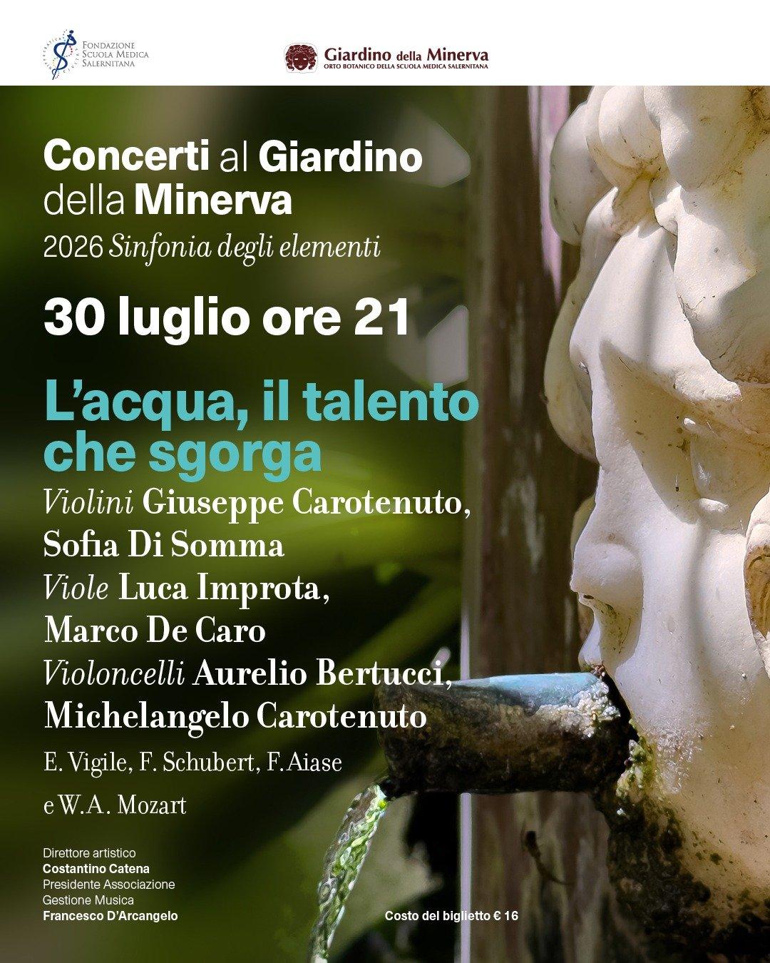 L'acqua, il talento che sgorga