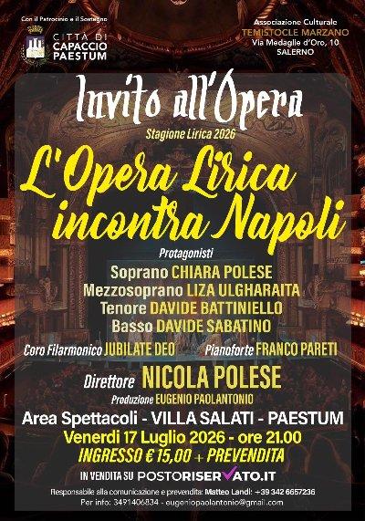L'opera Lirica incontra Napoli