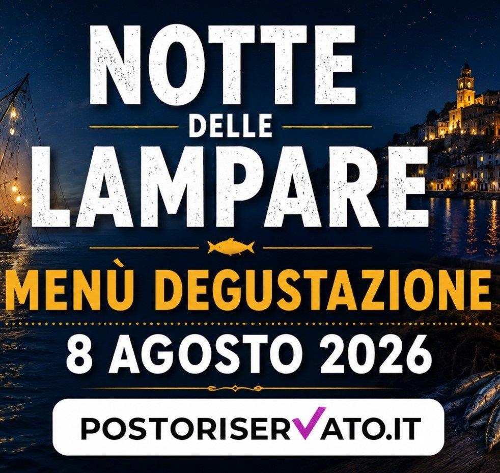 La notte delle Lampare - Menu' degustazione