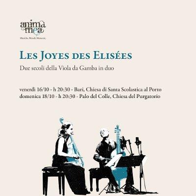 Les Joyes des Elisees - Due secoli della Viola da Gamba in duo