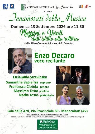 Mazzini e Verdi dall’idillio alla rottura - dalla Filosofia della Musica di G. Mazzini