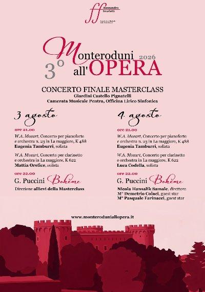 Monteroduni all'opera 2026 - III edizione