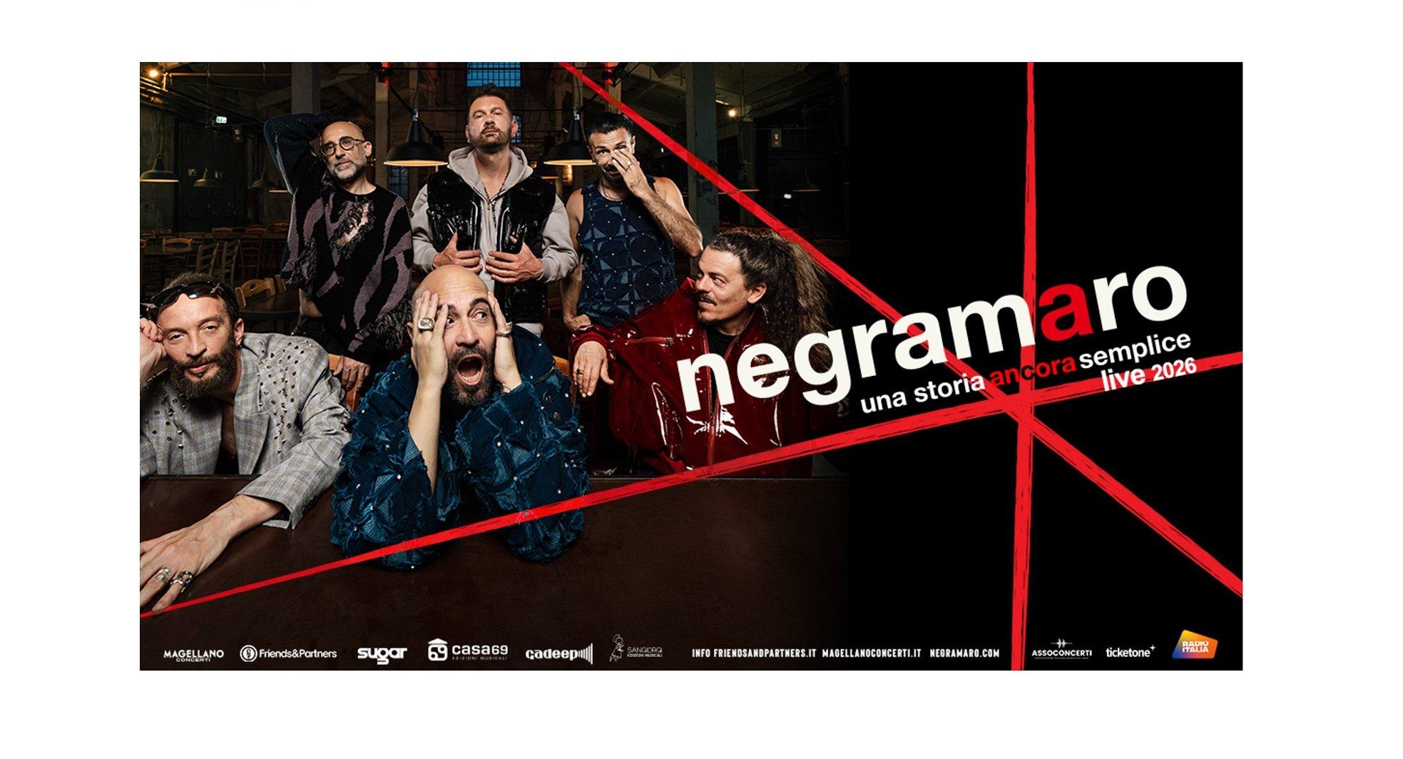 Negramaro - Una storia ancora semplice live 2026