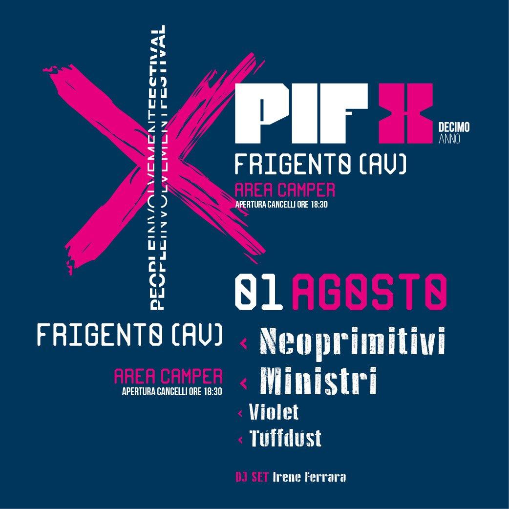 PIF 2026 - People Involvement Festival | 1 Agosto