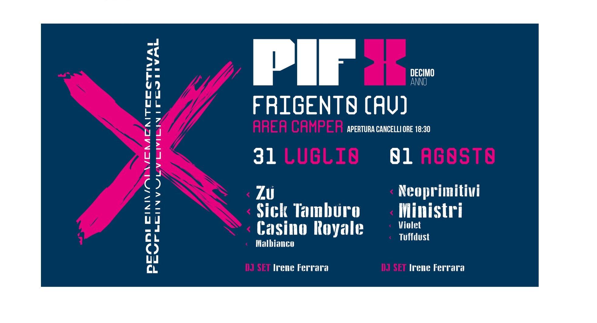 PIF X - People Involvement Festival