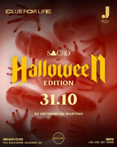 Sacro Hosted: Club For Life - Halloween edition