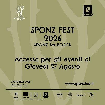 Sponz Im-Bosck - 27 Agosto