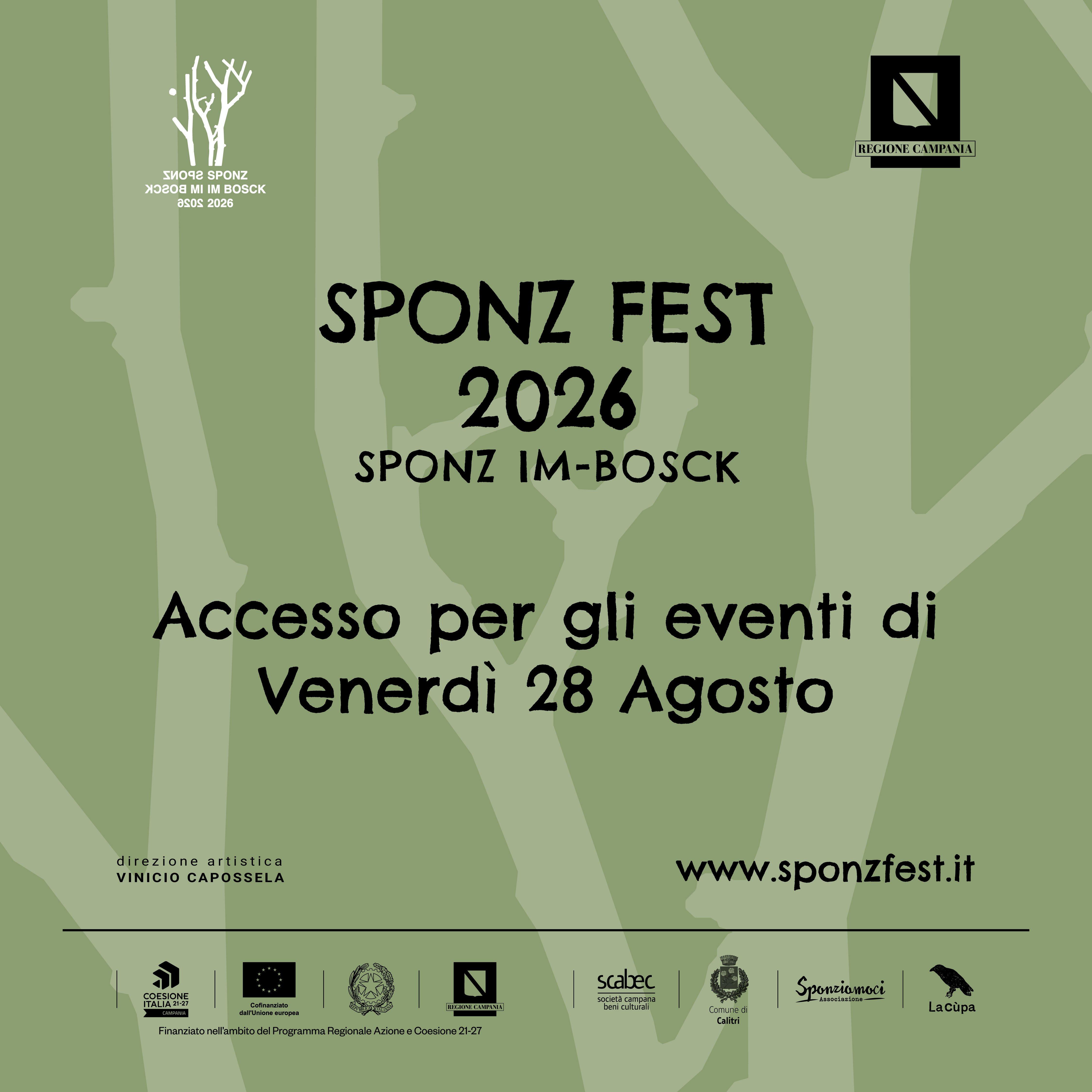 Sponz Im-Bosck - 28 Agosto