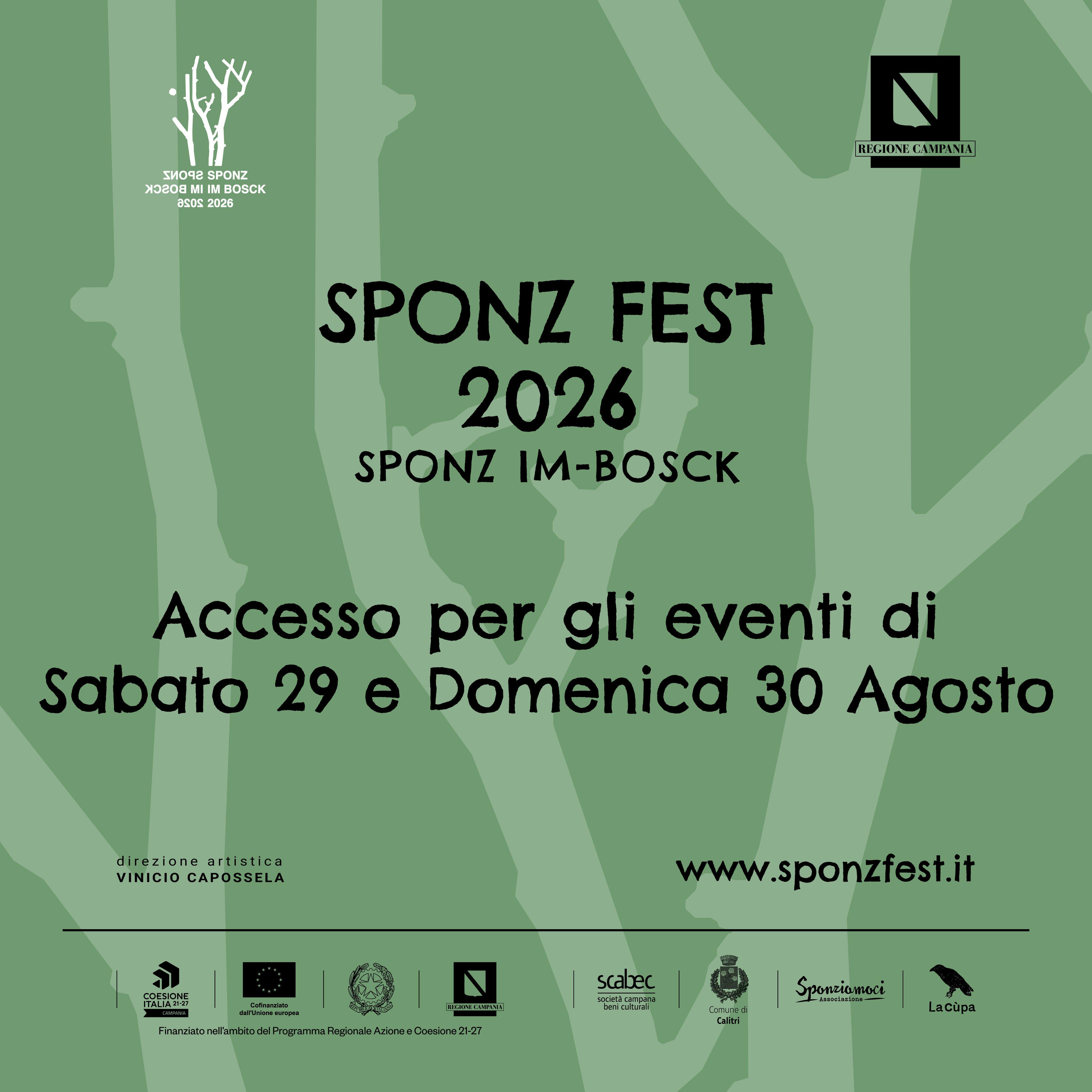 Sponz Im-Bosck - 29 Agosto