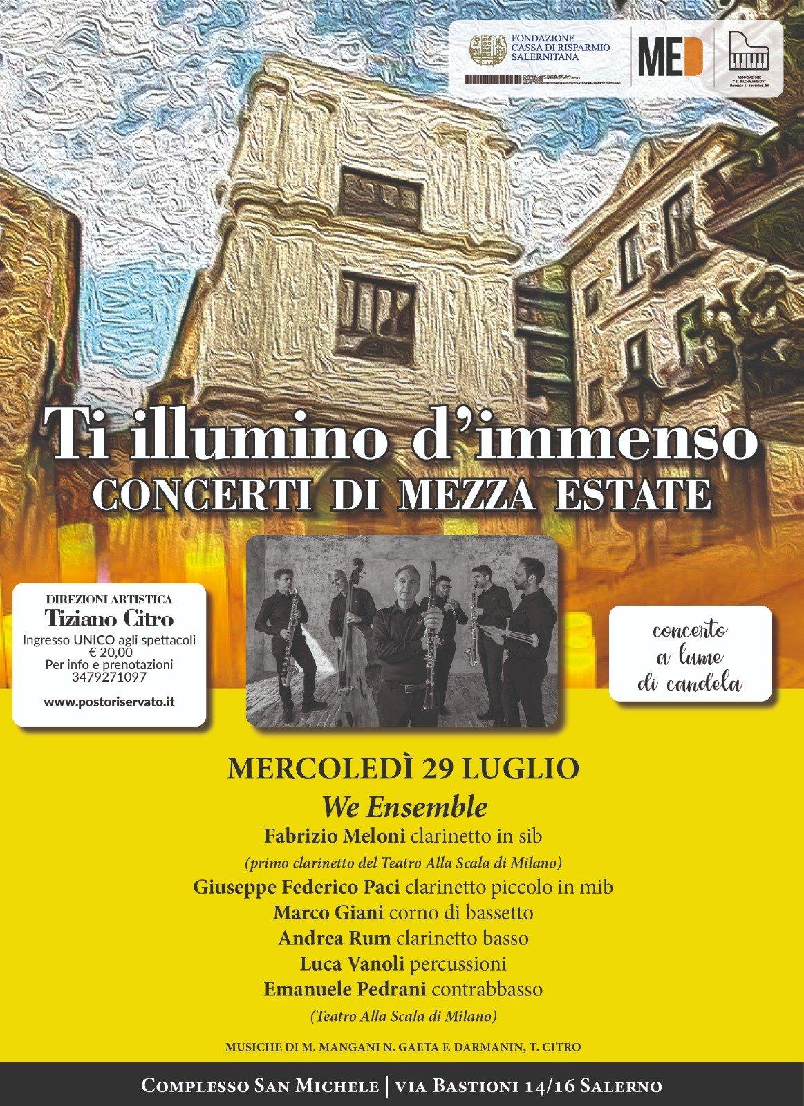 Ti illumino d'immenso - We Ensemble