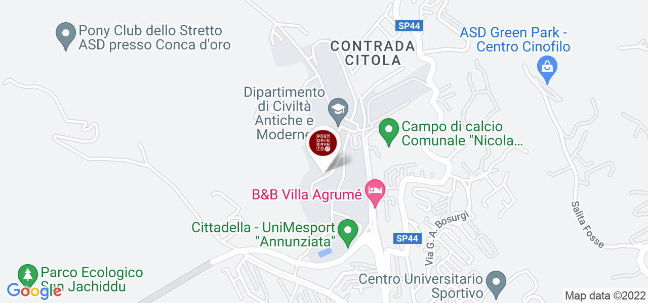 Palazzetto Cittadella Sportiva Universitaria. viale Giovanni Palatucci, 13 Messina